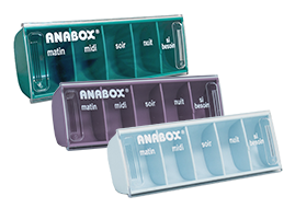 Pilulier journalier anabox